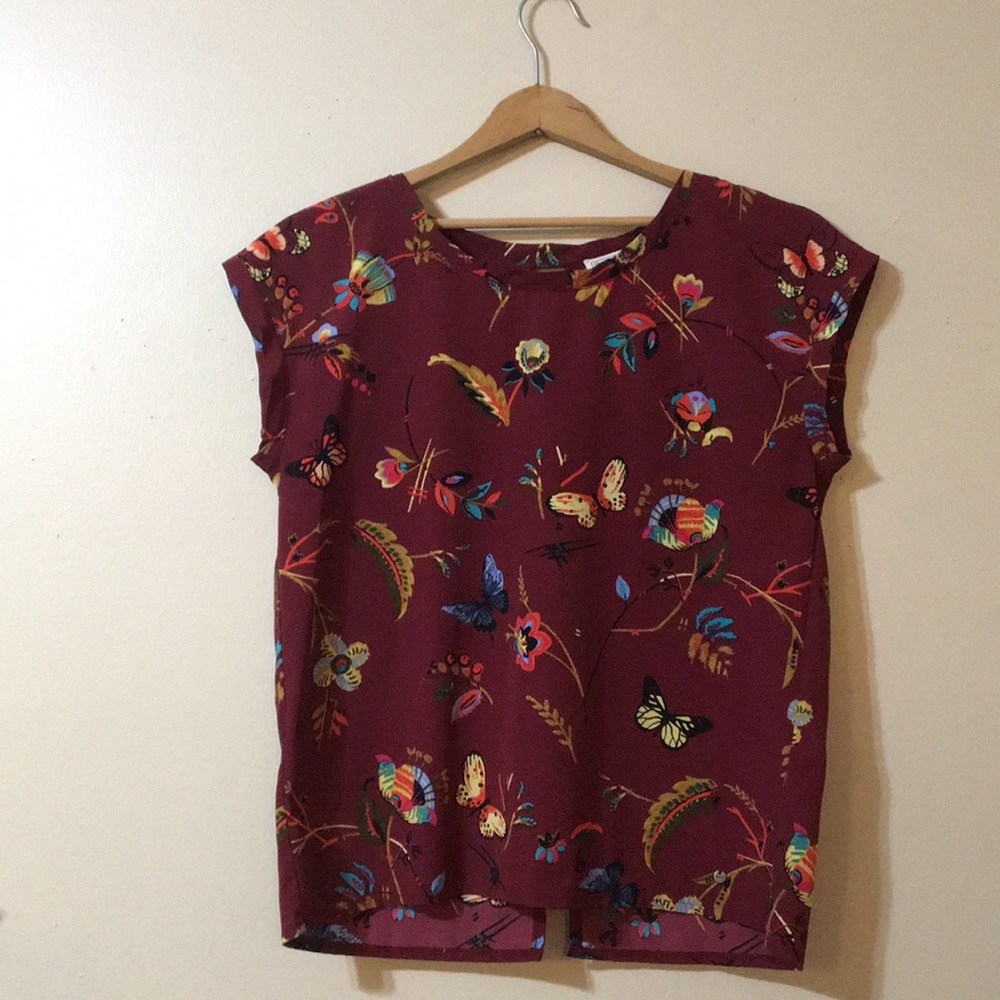 Abercrombie & Fitch box cut blouse